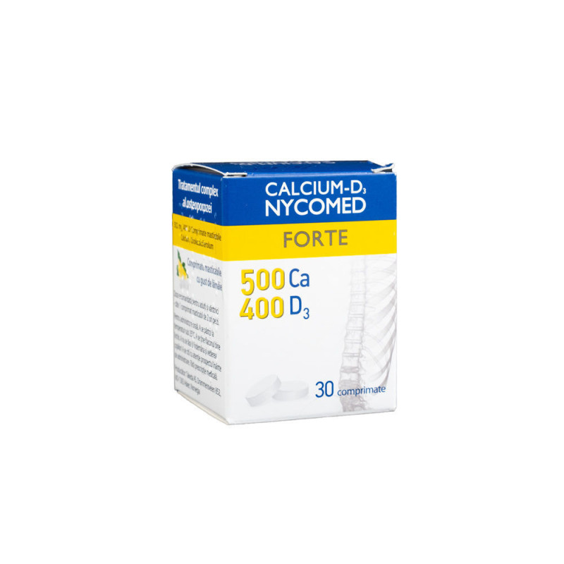 Calcium-D3 forte tab N30 (Nycomed) TVA8%