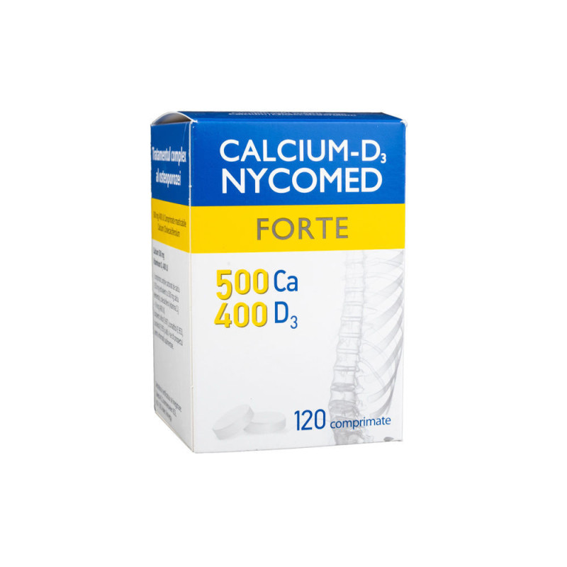 Calcium-D3 tab forte N120 (Nycomed) TVA8%