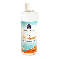 Camfor sol.uleioasa 10% 200ml (Herbal Therapy)