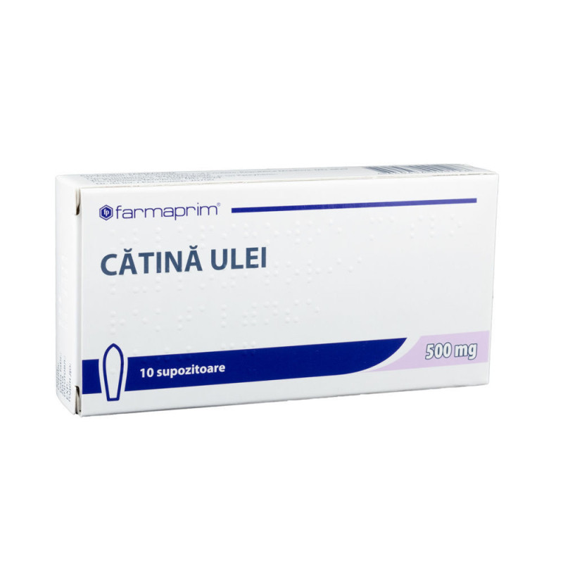 Catina ulei sup 500mg N10 (FP) - Medicamente