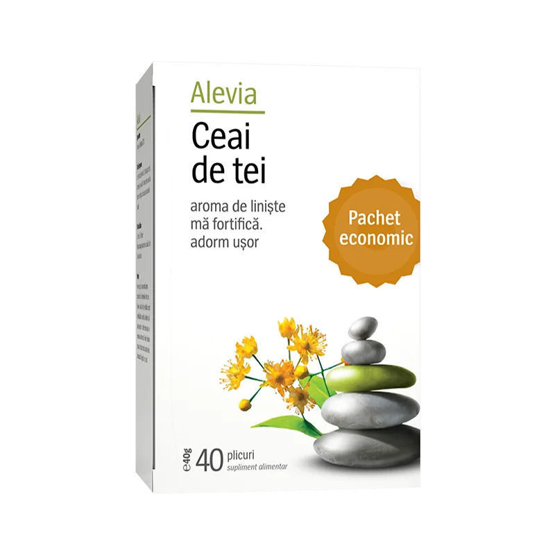 Ceai Alevia Flori de tei plic. 1.4gr. N40