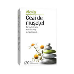 Ceai Alevia musetel plic. 1.3g N20