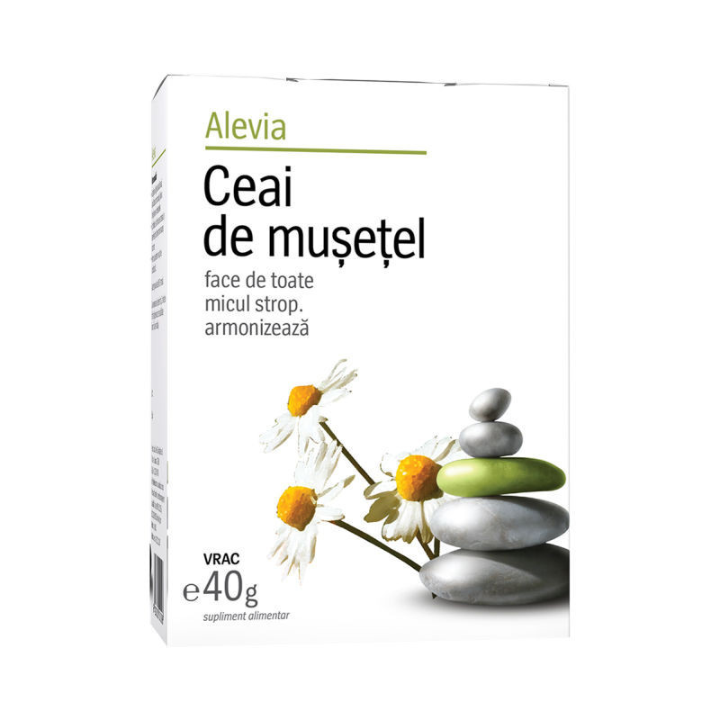 Ceai Alevia musetel prod.veget. 40gr