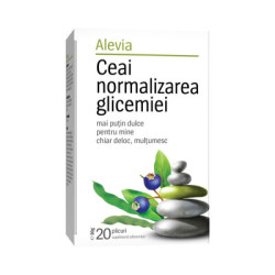 Ceai Alevia normalizarea glicemiei 1.7g N20