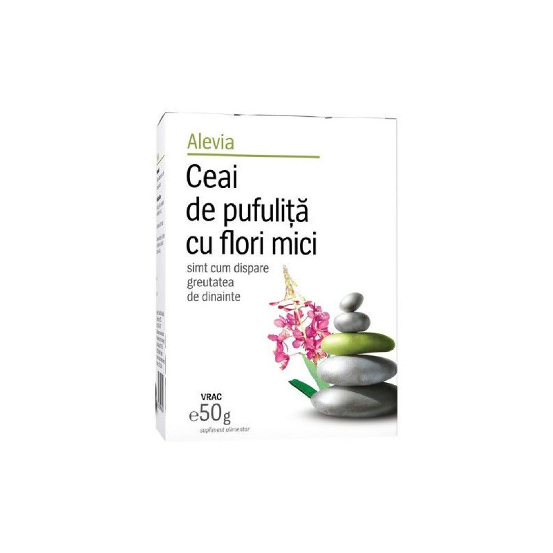 Ceai Alevia Pufulita prod.veget. 50gr