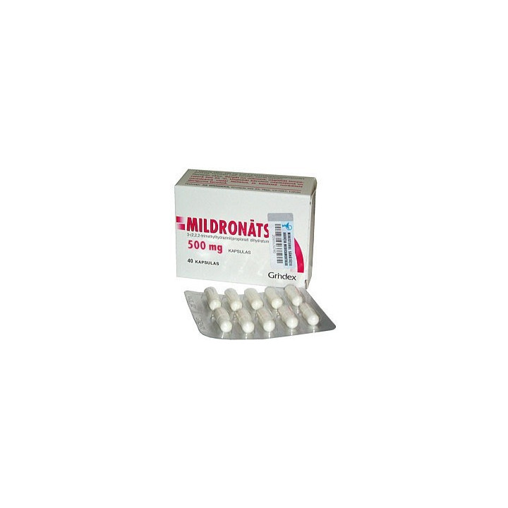 Mildronat Caps. 500 mg N60