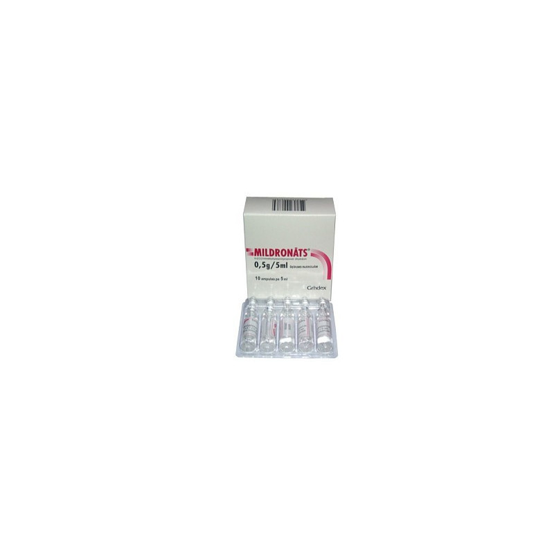 Mildronat inj 10% 5ml N10