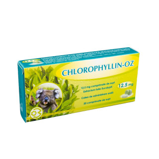 Chlorophyllin-OZ 12 5mg tab N20 - Medicamente