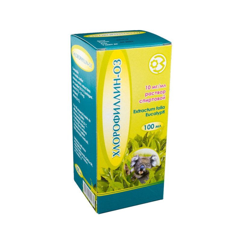 Chlorophyllin-OZ sol spirt 1% 100ml