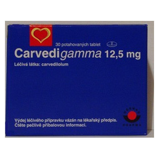 Carvedigamma 12.5 mg N30 tab