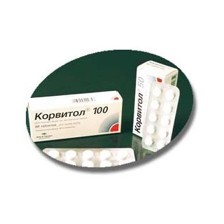 Corvitol tab 50mg N50+