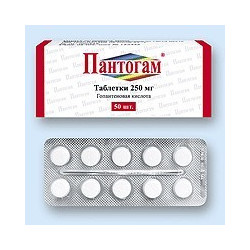 Pantogam 0.25 tab. N50