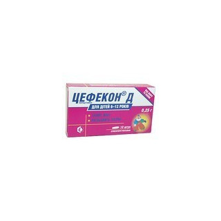 Cefecon D sup 250mg N10(3-12ani)