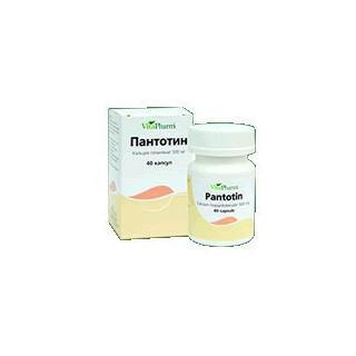 Pantotin caps 500 mg N40