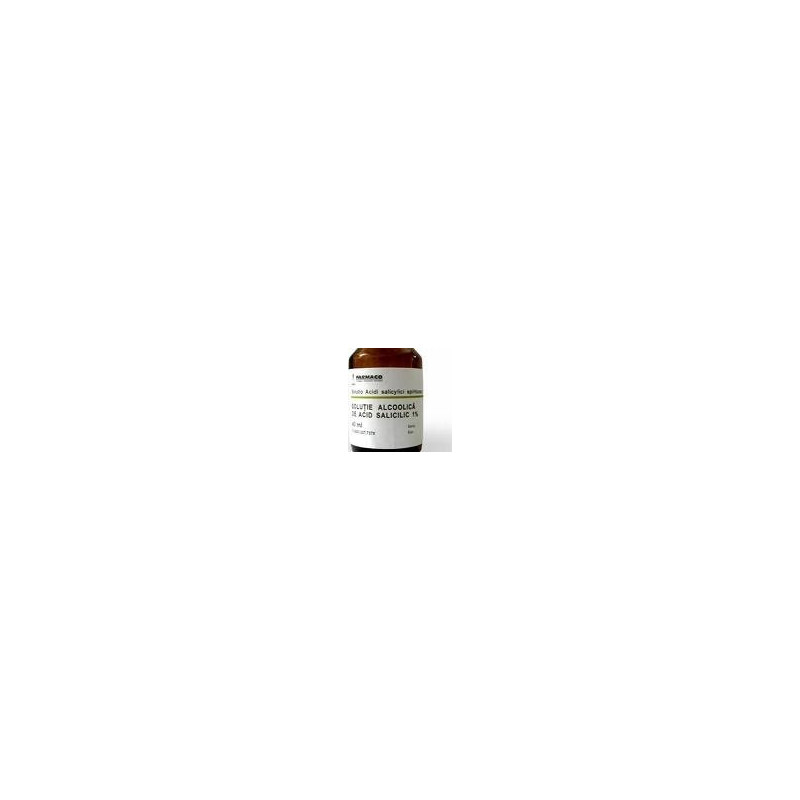 Acid salicilic sol. alc. 1% 40ml (Farmaco