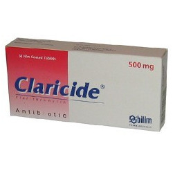 Claricid tab 500mg N14