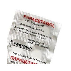 Paracetamol com 500mg N10 (Farmaco)