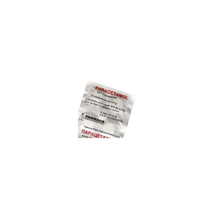 Paracetamol com 500mg N10X10 (Far