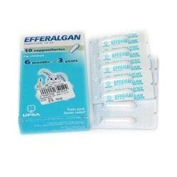 Efferalgan sup rect 150mg N10