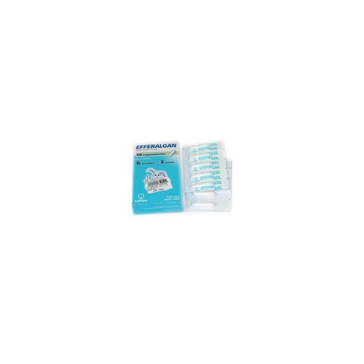 Efferalgan sup rect 150mg N10