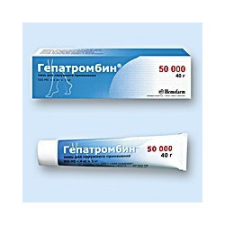 Hepatrombin ung 50000UI 40g