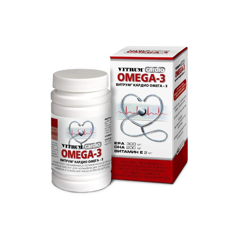 Vitrum Cardio Omega-3 tab. N60