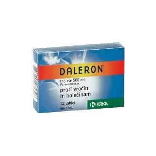 Daleron tab 500mg N12 (KRKA)