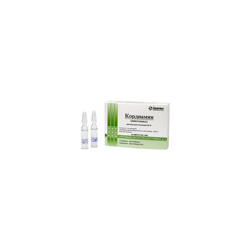 Cordiamin inj 25% 2ml N10  